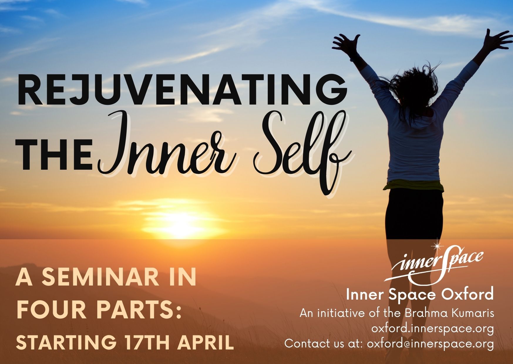 Inner Space Oxford Rejuvenating the Inner Self Self Esteem Course